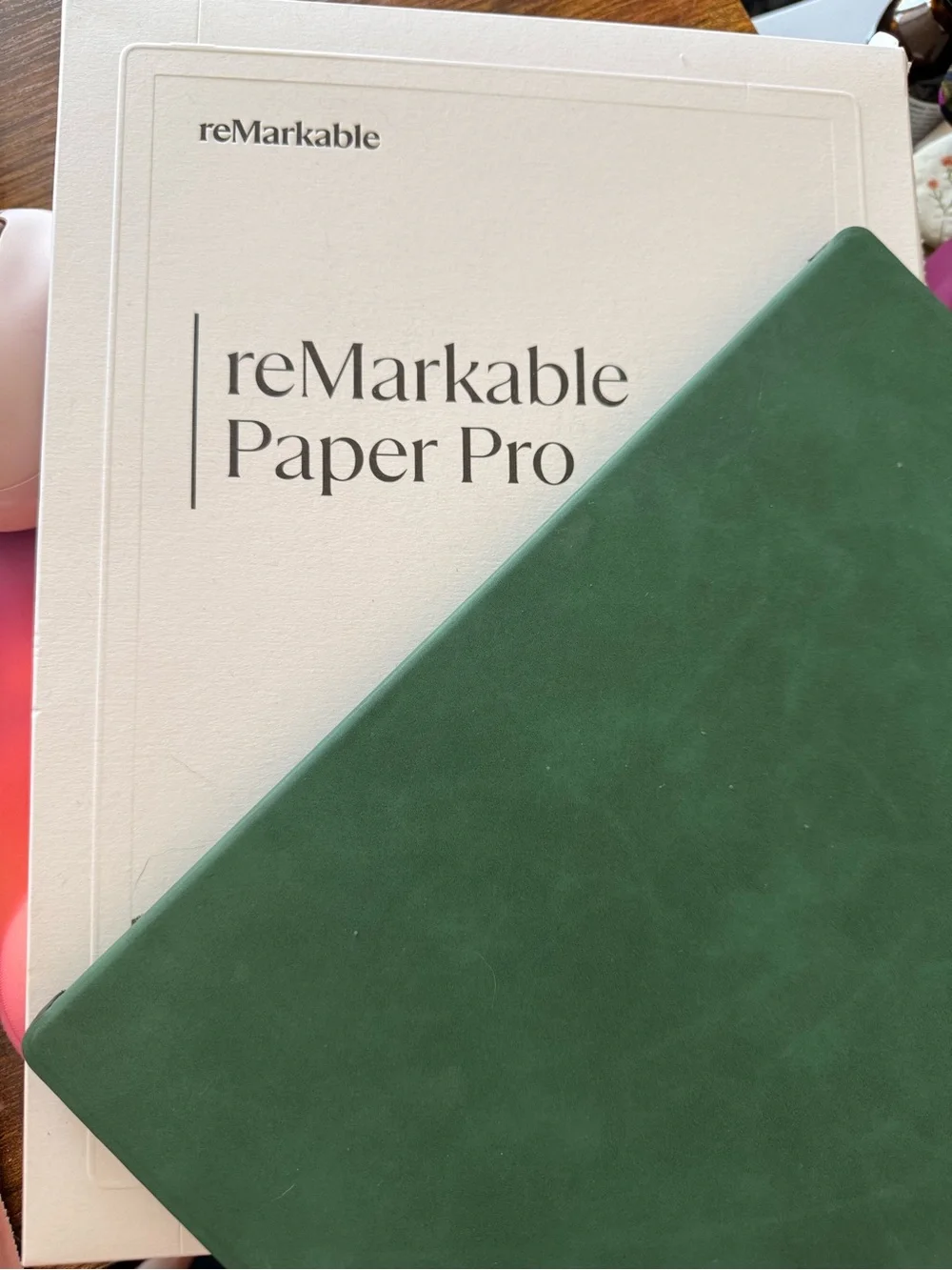 Remarkable Paper Pro with Cover - Green